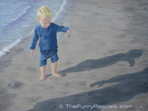 Lucas-Cyprus Gallery, Painting in Acrylics by Jo